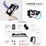 Honor Band 9, 1.57 inch AMOLED Screen, Support Heart Rate / Blood Oxygen / Sleep Monitoring, Standard Version - Image 2