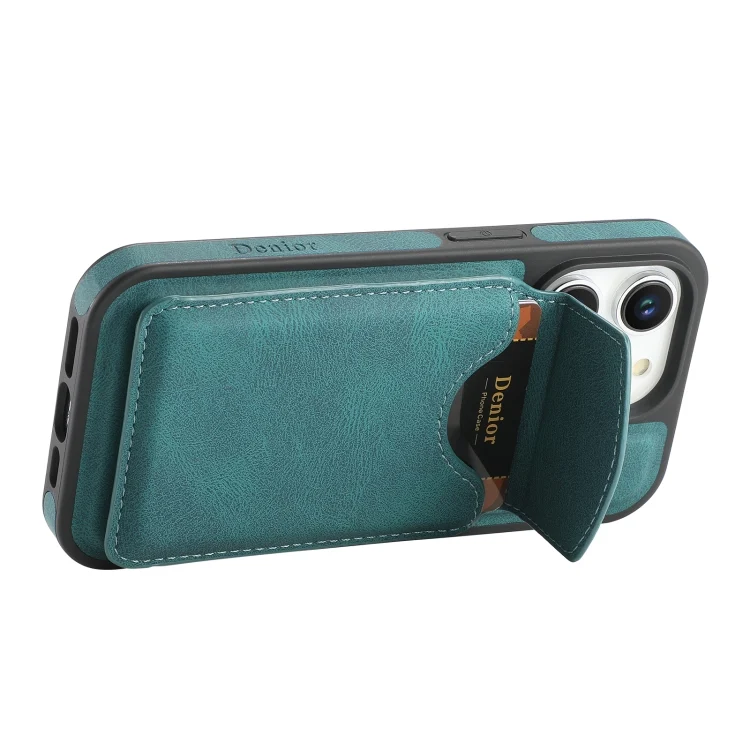 EDA006997407A_5.webp Denior D19 Skin Feel MagSafe Detachable Card Slot Phone Case, For iPhone 15 Plus / 14 Plus, For iPhone 15, For iPhone 14 / 13, For iPhone 14 Pro, For iPhone 14 Pro Max, For iPhone 13 Pro Max - Image 6