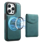 Denior D19 Skin Feel MagSafe Detachable Card Slot Phone Case, For iPhone 13 Pro, For iPhone 12 / 12 Pro, For iPhone 12 Pro Max