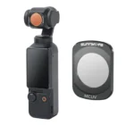 For DJI Osmo Pocket 3 Sunnylife Camera Lens Magnetic Metal Filter, No Impact On Gimbal Reset