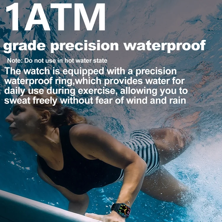 EDA006998701A_11.webp G45 2.01 inch Screen Silicone Strap 10m Waterproof Smart Watch, Support Flashlight / Bluetooth Call / HRV - Image 12