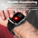 G45 2.01 inch Screen Silicone Strap 10m Waterproof Smart Watch, Support Flashlight / Bluetooth Call / HRV - Image 13