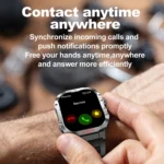 G45 2.01 inch Screen Silicone Strap 10m Waterproof Smart Watch, Support Flashlight / Bluetooth Call / HRV - Image 14