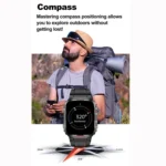 G45 2.01 inch Screen Silicone Strap 10m Waterproof Smart Watch, Support Flashlight / Bluetooth Call / HRV - Image 7