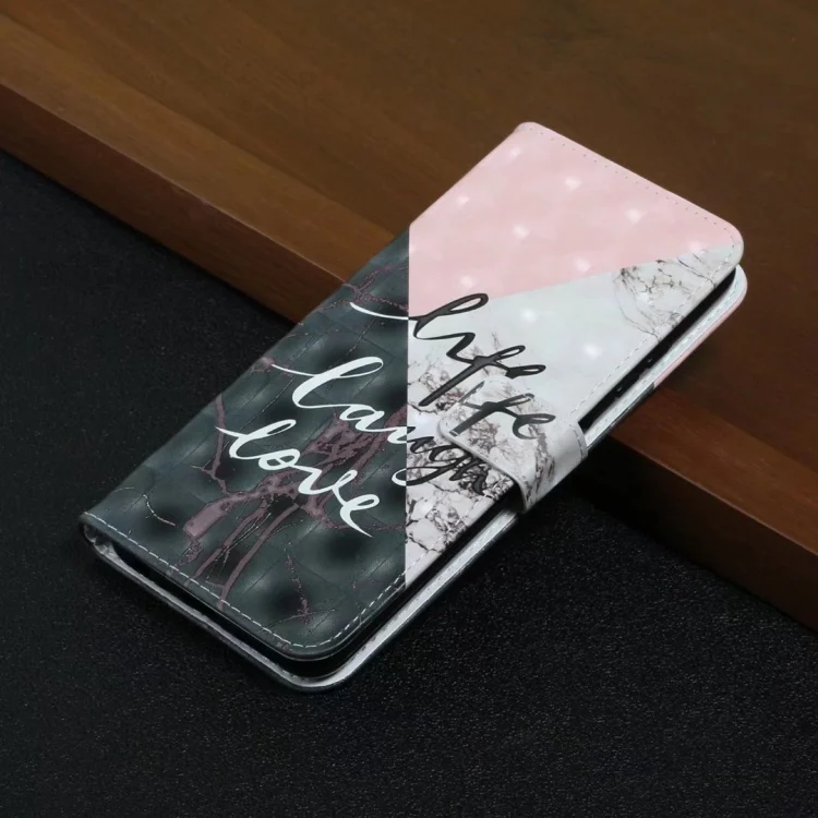 EDA007001102A_1.webp Oil Embossed 3D Drawing Leather Phone Case, For Redmi Note 13 Pro 4G, For Redmi Note 13 4G - Image 2