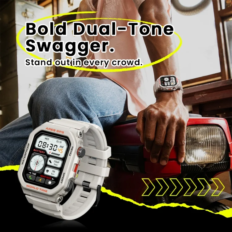 EDA0070014_B2.webp Zeblaze Ares GPS Rugged GPS Smart Watch, Support Heart Rate / Pulse Ox Blood Oxygen - Image 3