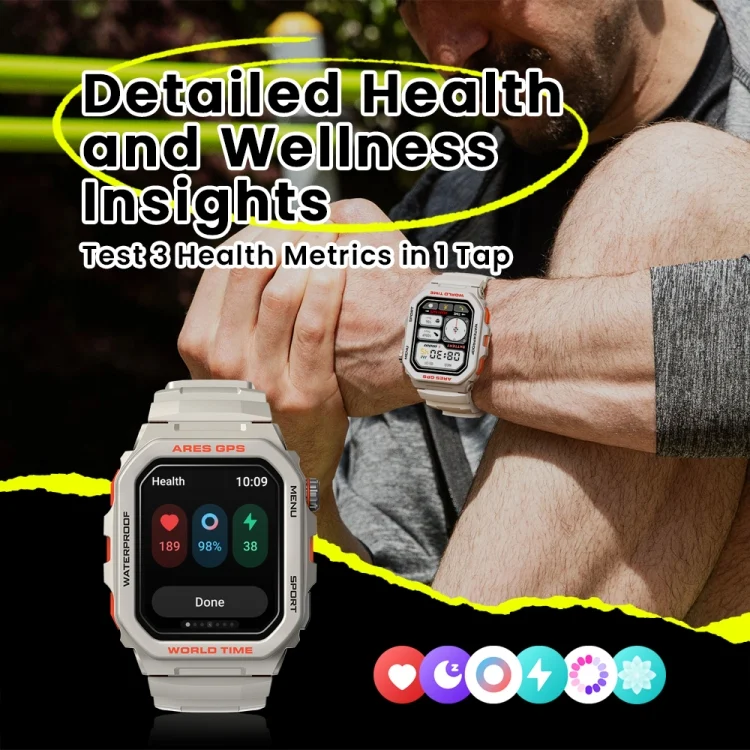 EDA0070014_B4.webp Zeblaze Ares GPS Rugged GPS Smart Watch, Support Heart Rate / Pulse Ox Blood Oxygen - Image 5
