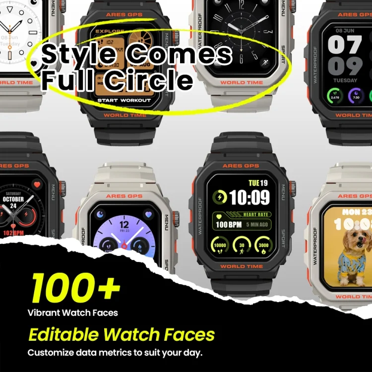 EDA0070014_B9.webp Zeblaze Ares GPS Rugged GPS Smart Watch, Support Heart Rate / Pulse Ox Blood Oxygen - Image 10