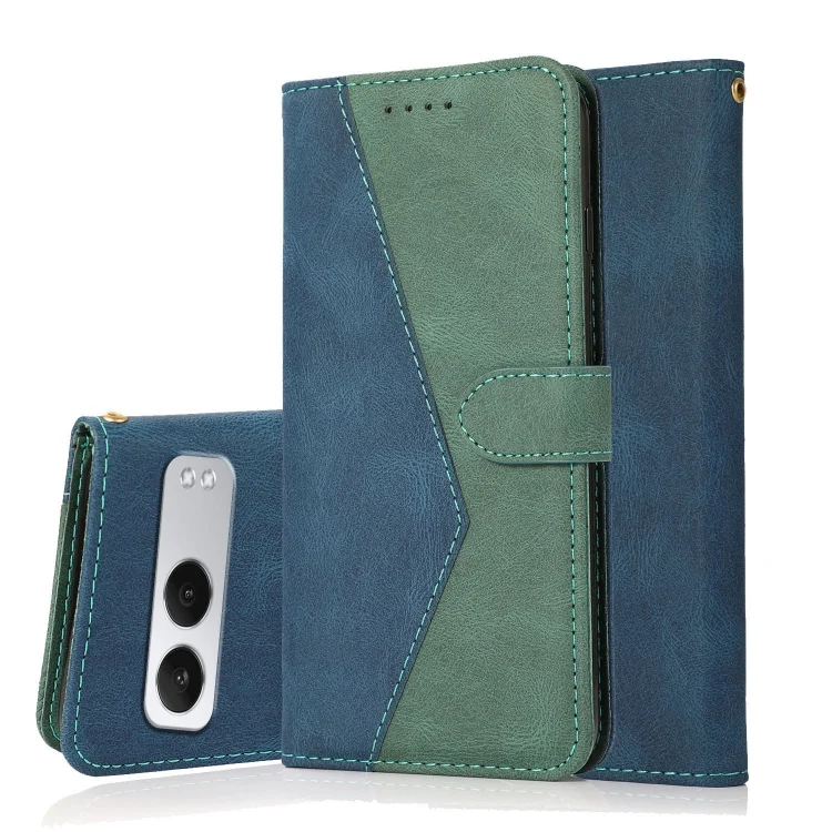 Dual-color Stitching Leather Phone Case, For OnePlus Nord 4