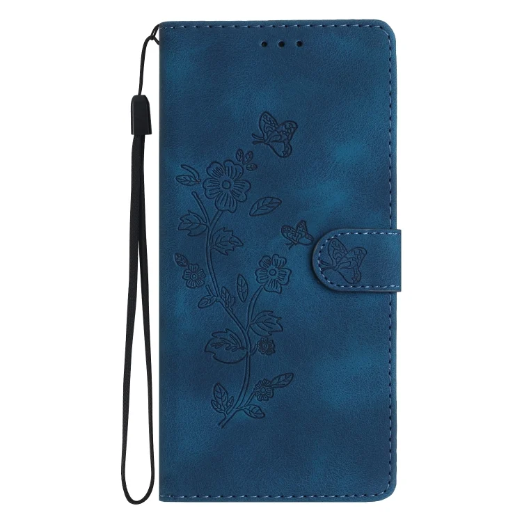 EDA007005402A_1.webp Flower Butterfly Embossing Pattern Leather Phone Case, For Xiaomi Poco C61, For Xiaomi Poco X6 - Image 2