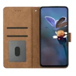 Seven Butterflies Embossed Leather Phone Case, For Xiaomi Poco C61, For Xiaomi Poco X6 - Image 4