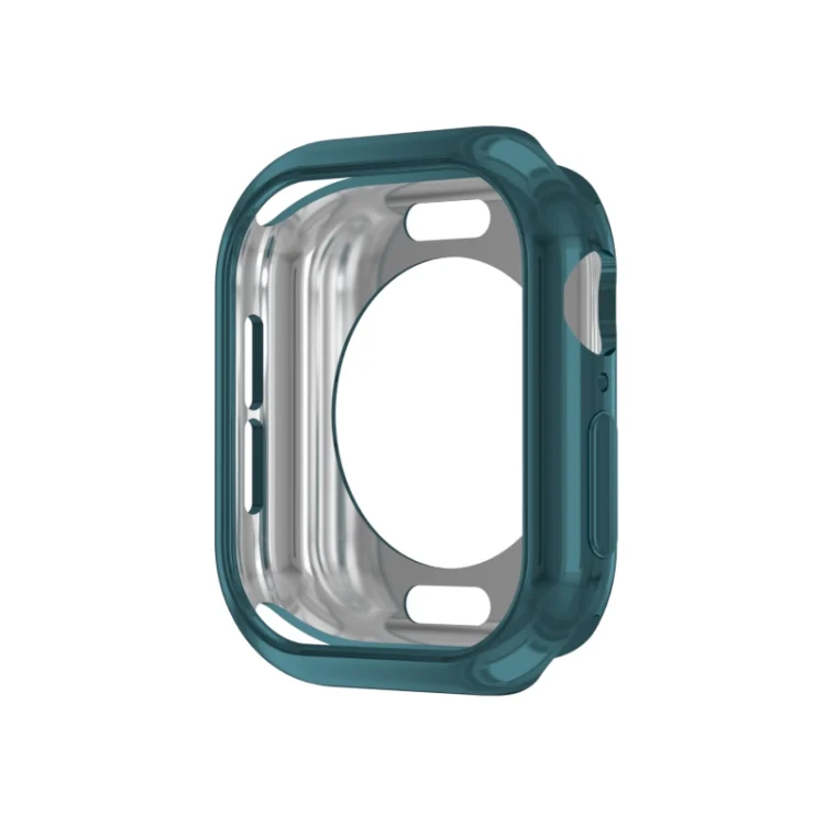 Plating TPU Round Hole Hollow Watch Case