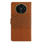 Diamond Embossed Skin Feel Leather Phone Case, For Xiaomi Poco C61, For Xiaomi Poco X6 - Image 3