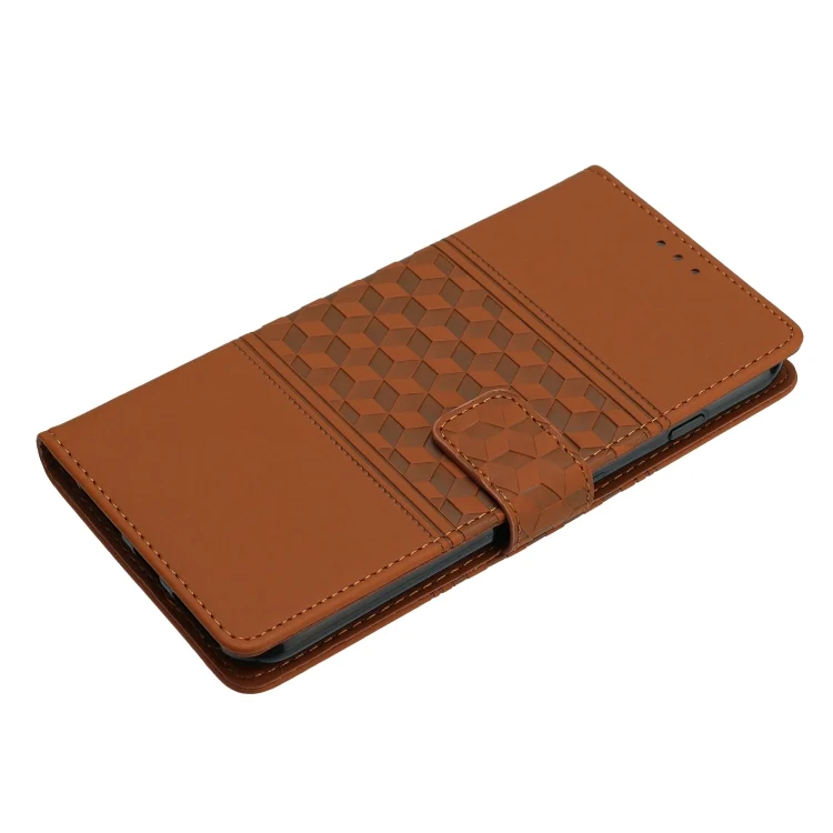 EDA007007602A_4.webp Diamond Embossed Skin Feel Leather Phone Case, For Xiaomi Poco C61, For Xiaomi Poco X6 - Image 5