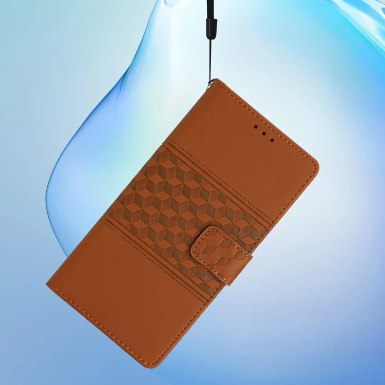 EDA007007604A_5.webp Diamond Embossed Skin Feel Leather Phone Case, For Xiaomi 14T Pro, For Xiaomi 14T, For Xiaomi Poco F6 Pro - Image 6