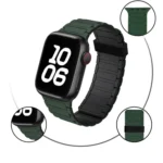 Tri-beads Magnetic Hoop Silicone Watch Band, For Apple Watch Series 3 38mm - Image 4