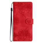 Cherry Blossom Butterfly Skin Feel Embossed PU Phone Case, For OnePlus Nord 4 - Image 2