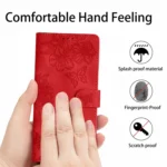 Cherry Blossom Butterfly Skin Feel Embossed PU Phone Case, For OnePlus Nord 4 - Image 7