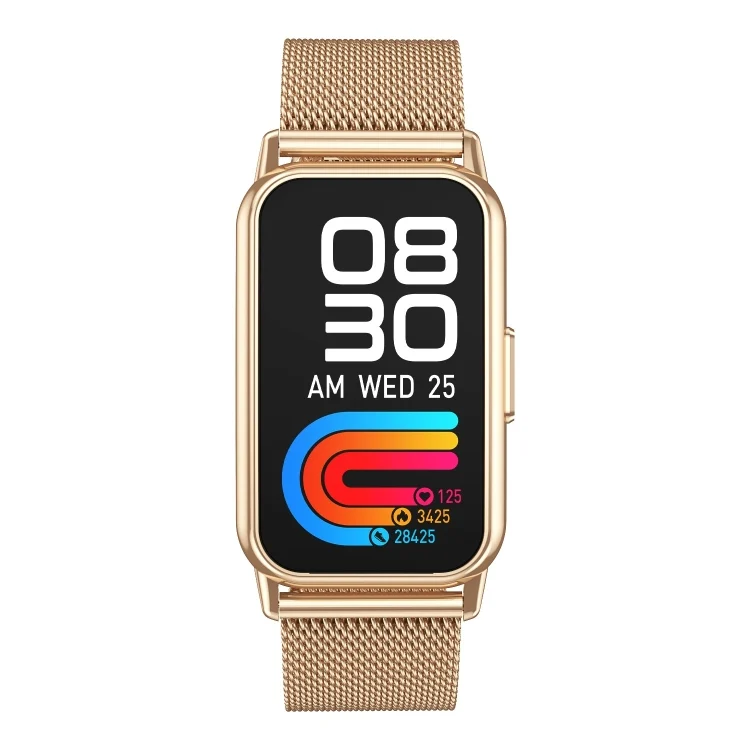 EDA007013501A_1.webp CY22 1.47 inch Steel Strap IP67 Waterproof Smart Watch, Support Heart Rate / Blood Pressure - Image 2