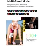 CY22 1.47 inch Steel Strap IP67 Waterproof Smart Watch, Support Heart Rate / Blood Pressure - Image 6