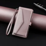 Wallet Multi-card Slot Leather Phone Case with Lanyard - Image 2