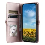 Wallet Multi-card Slot Leather Phone Case with Lanyard - Image 4
