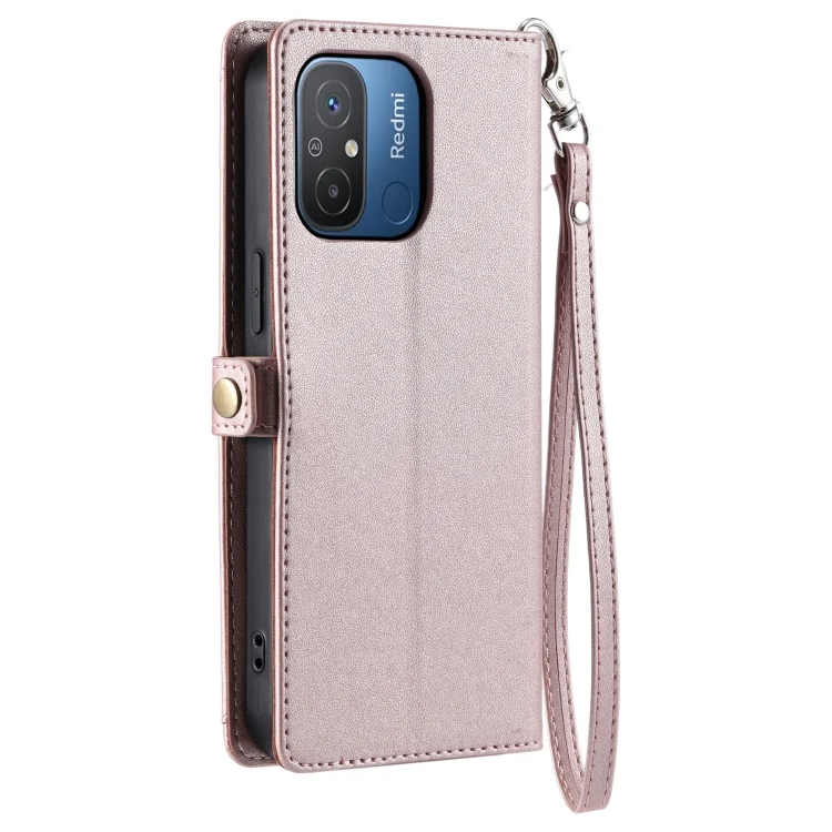 EDA007024504A_2.webp Wallet Multi-card Slot Leather Phone Case with Lanyard - Image 3