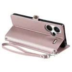 Wallet Multi-card Slot Leather Phone Case with Lanyard - Image 5