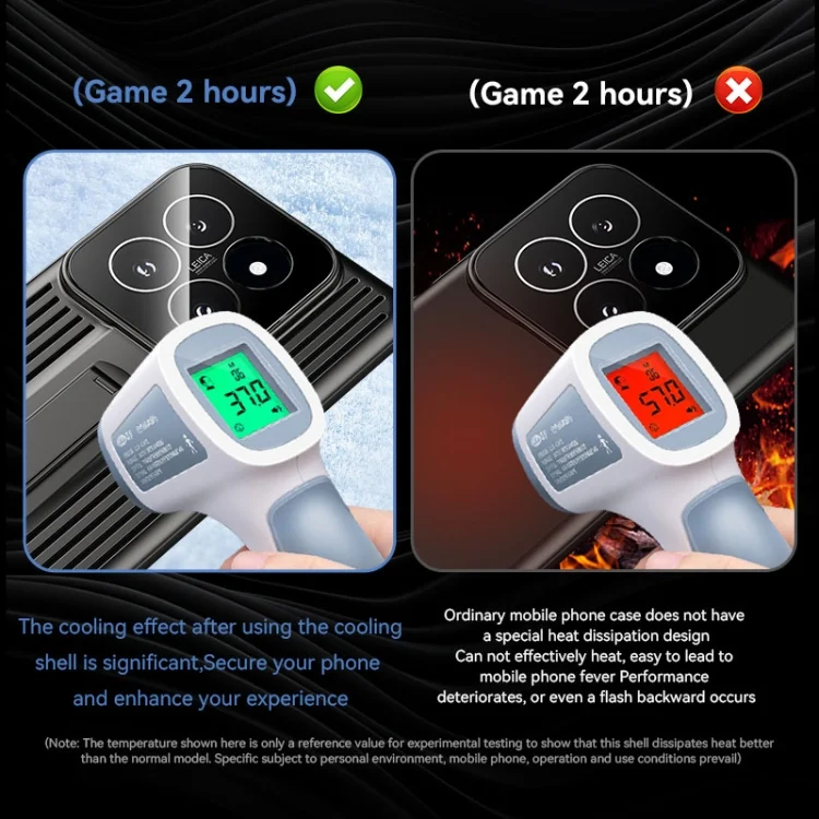 EDA0070263_B3.webp Extraordinary Cooling Holder Phone Case, For Xiaomi 14 Pro, For Xiaomi 14 - Image 4