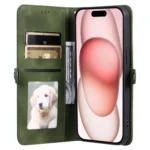 Skin Feel Totem Embossed Leather Phone Case - Image 4