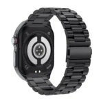 ET585 2.04 inch Steel Strap IP68 Waterproof Smart Watch, Support ECG / Blood Composition Measurement - Image 3