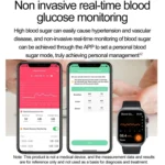 ET585 2.04 inch Nylon Strap IP68 Waterproof Smart Watch, Support ECG / Blood Composition Measurement - Image 12