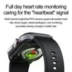 ET585 2.04 inch Nylon Strap IP68 Waterproof Smart Watch, Support ECG / Blood Composition Measurement - Image 4