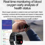 ET585 2.04 inch Nylon Strap IP68 Waterproof Smart Watch, Support ECG / Blood Composition Measurement - Image 8