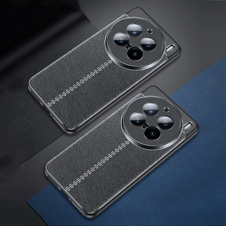 EDA007038906A_2.webp Litchi Texture Shockproof TPU Phone Case, For vivo X200, For vivo X200 Pro mini, For vivo X200 Pro, For vivo V40 Pro, For vivo V40, For vivo S19 Pro - Image 3