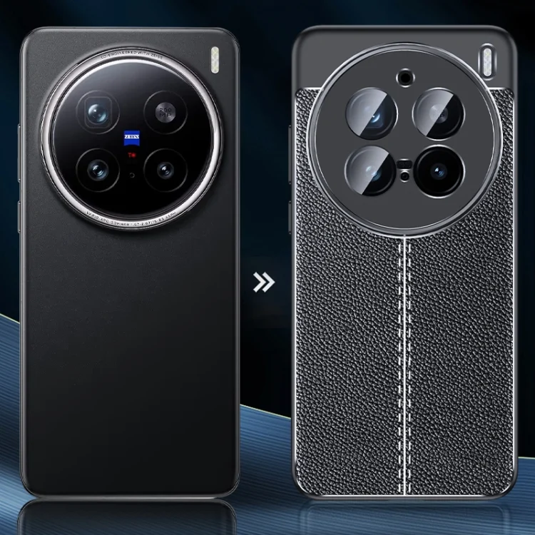 EDA007038906A_3.webp Litchi Texture Shockproof TPU Phone Case, For vivo X200, For vivo X200 Pro mini, For vivo X200 Pro, For vivo V40 Pro, For vivo V40, For vivo S19 Pro - Image 4