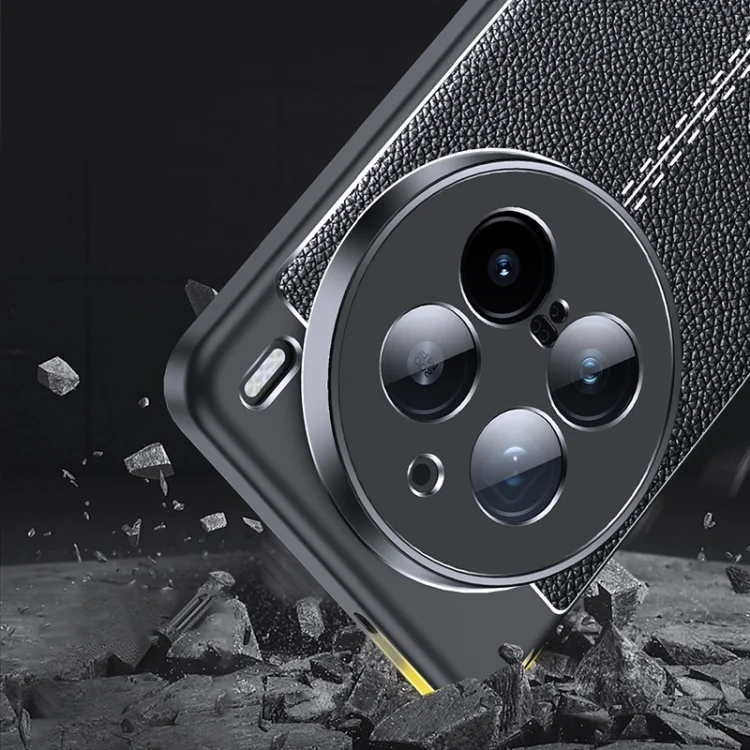 EDA007038906A_5.webp Litchi Texture Shockproof TPU Phone Case, For vivo X200, For vivo X200 Pro mini, For vivo X200 Pro, For vivo V40 Pro, For vivo V40, For vivo S19 Pro - Image 6