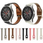 T-shaped Starry Sky Style Litchi Texture Genuine Leather Watch Band - Image 4