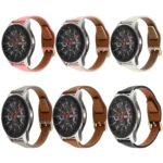 T-shaped Starry Sky Style Litchi Texture Genuine Leather Watch Band - Image 5
