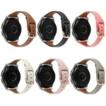 T-shaped Starry Sky Style Litchi Texture Genuine Leather Watch Band - Image 6