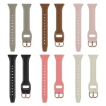 T-shaped Starry Sky Style Litchi Texture Genuine Leather Watch Band - Image 7