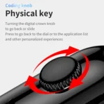 HD15 1.75 inch Silicone Strap IP68 Waterproof Smart Watch, Support Sedentary Reminder / Sleep Monitoring - Image 3
