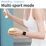HD15 1.75 inch Silicone Strap IP68 Waterproof Smart Watch, Support Sedentary Reminder / Sleep Monitoring - Image 6