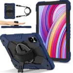 Contrast Color Robot Silicone Hybrid PC Tablet Case, For Xiaomi Redmi Pad Pro 12.1, For Xiaomi Poco Pad 12.1