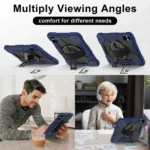 Contrast Color Robot Silicone Hybrid PC Tablet Case, For Xiaomi Redmi Pad Pro 12.1, For Xiaomi Poco Pad 12.1 - Image 5