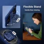 Contrast Color Robot Silicone Hybrid PC Tablet Case, For Xiaomi Poco Pad 12.1 - Image 6