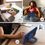 Contrast Color Robot Silicone Hybrid PC Tablet Case, For Xiaomi Poco Pad 12.1 - Image 7