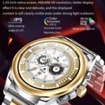 KC83 1.43 inch 1ATM Waterproof Smart Watch, Support Sedentary Reminder / Sleep Monitoring - Image 2