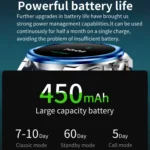 KC83 1.43 inch 1ATM Waterproof Smart Watch, Support Sedentary Reminder / Sleep Monitoring - Image 11