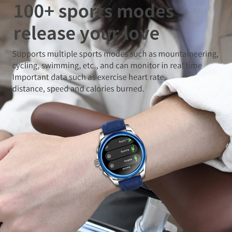 EDA0070445_B5.webp KC83 1.43 inch 1ATM Waterproof Smart Watch, Support Sedentary Reminder / Sleep Monitoring - Image 6